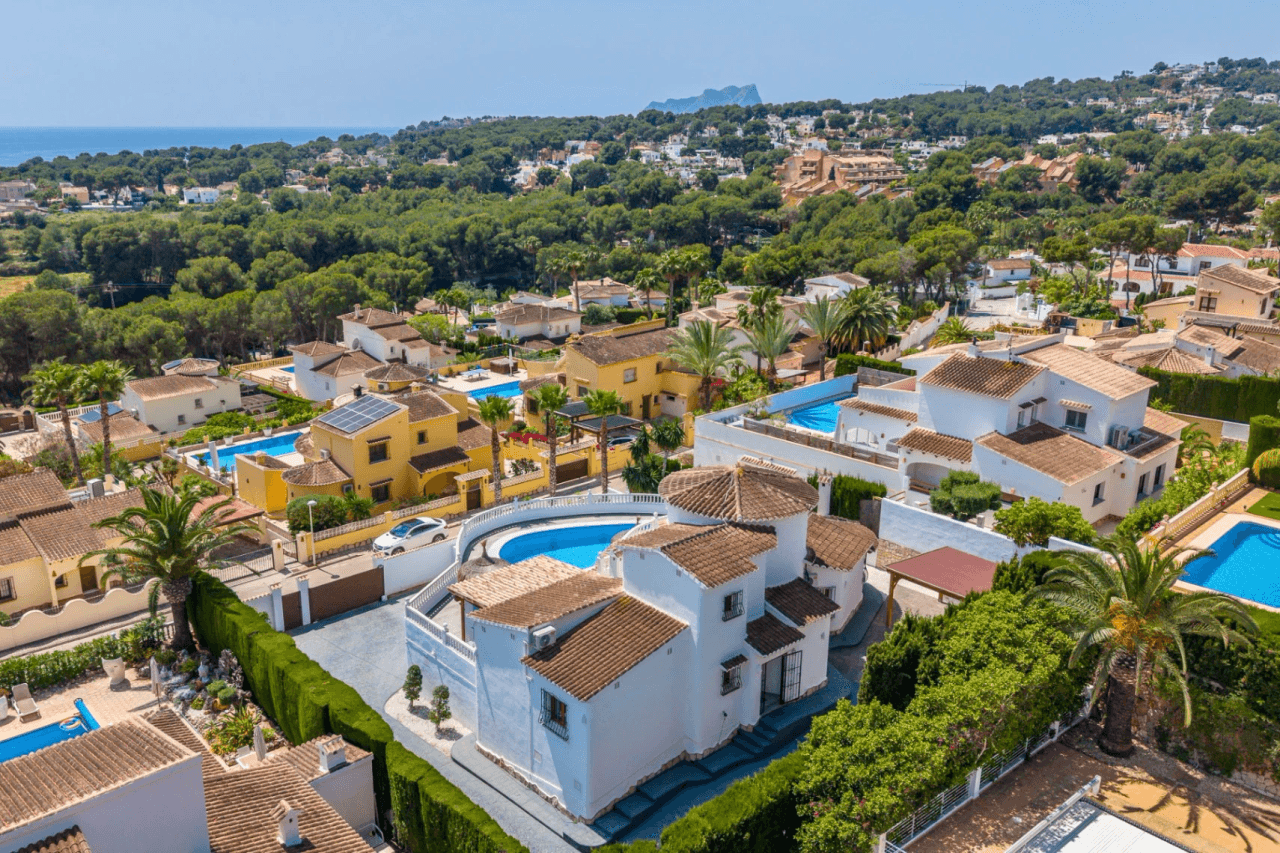 Villas en venta en Moraira