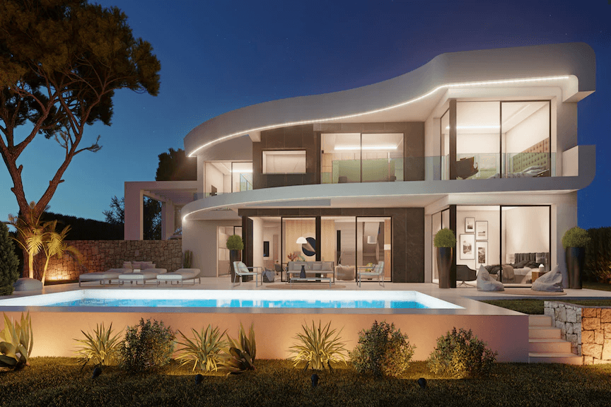 Villas en venta en Calpe