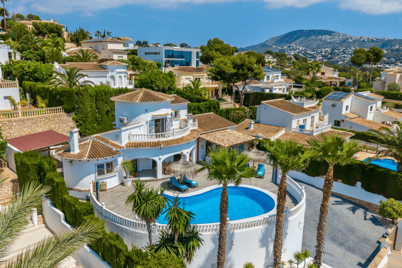 Villas en venta en Moraira