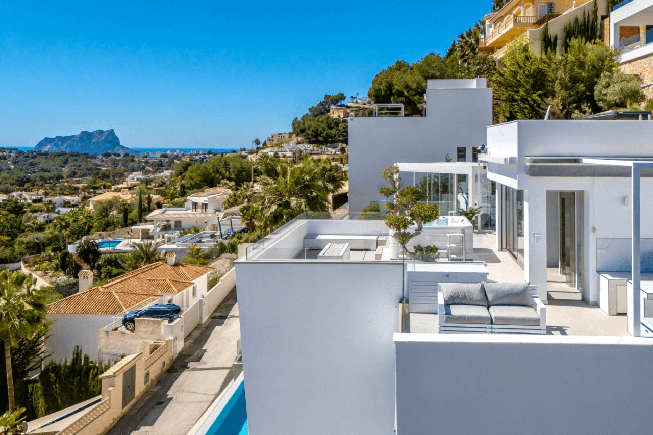 Villas en venta en Moraira