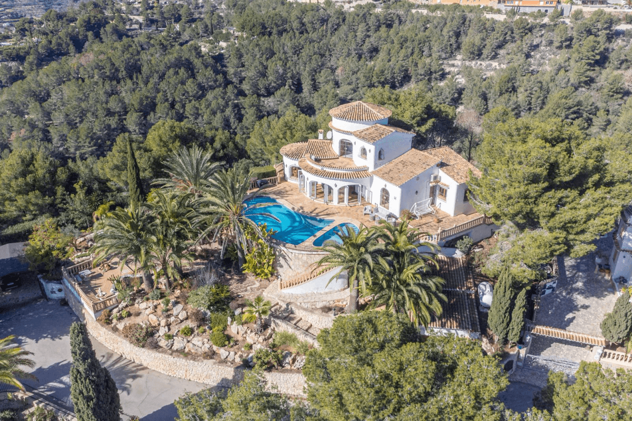 Villas en venta en Moraira