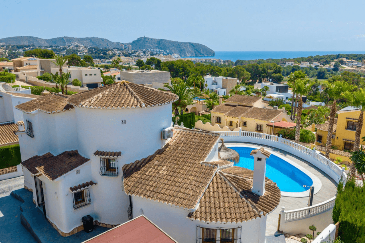 Villas en venta en Moraira
