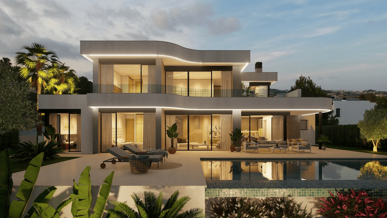 Villas en venta en Moraira