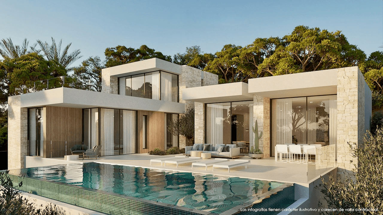 Villas en venta en Moraira