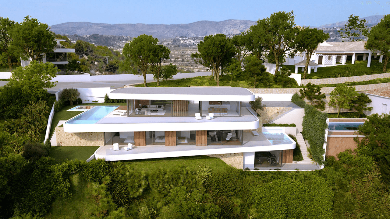 Villas en venta en Moraira
