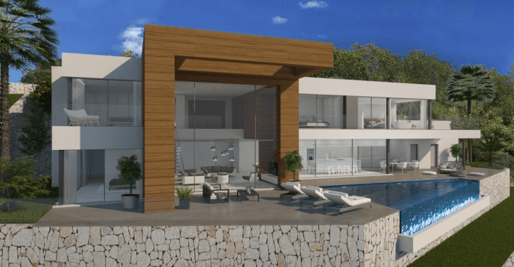 Villas en venta en Moraira