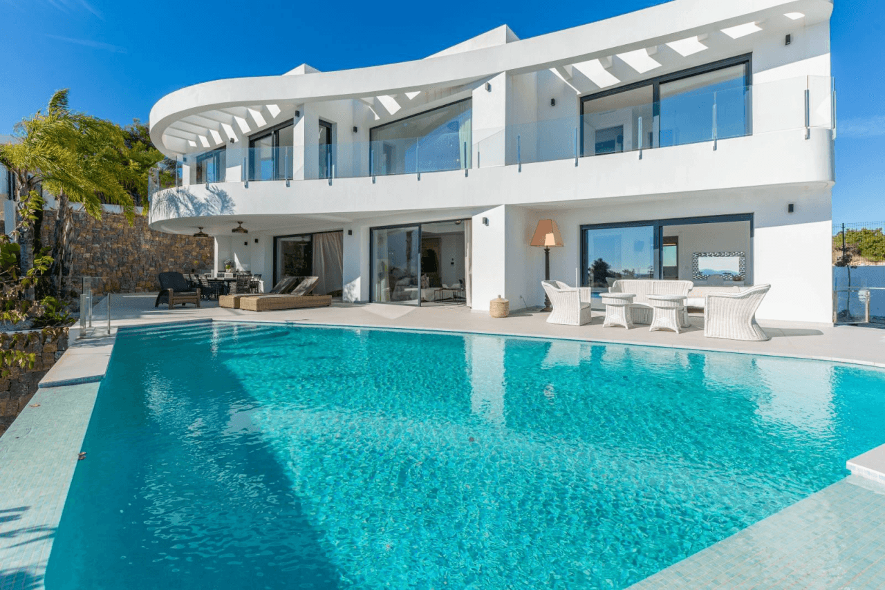 Villas en venta en Moraira