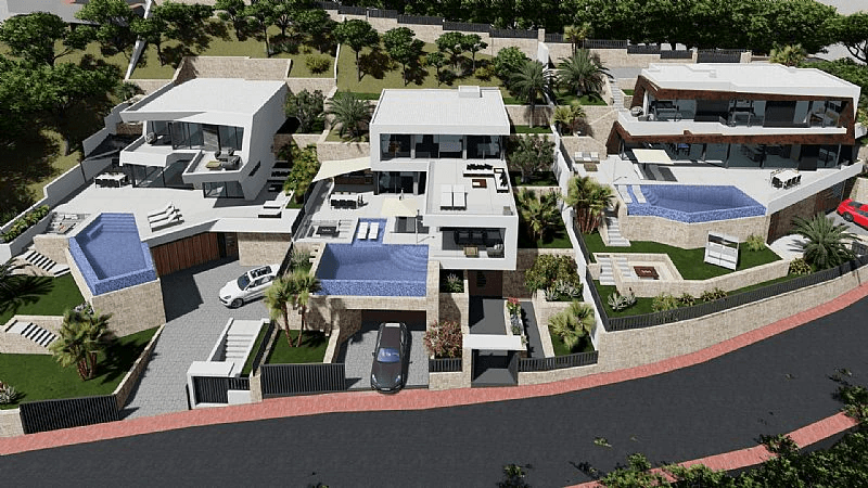 Villas en venta en Calpe