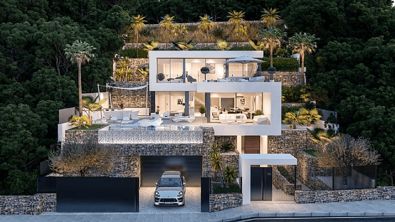 Villas en venta en Calpe