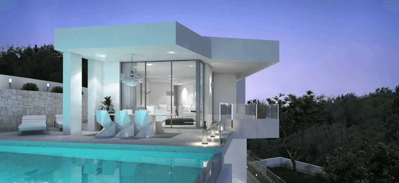 Villas en venta en Moraira