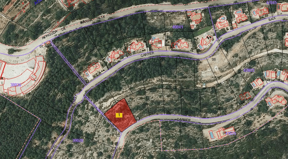 Plots of Land en venta en Pedreguer