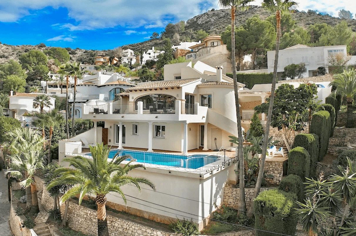 Villas en venta en Moraira