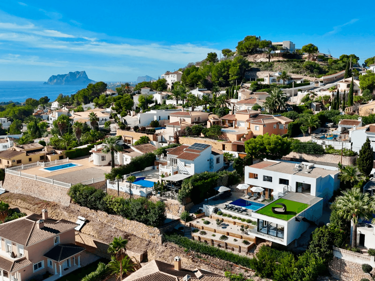 Villas en venta en Moraira