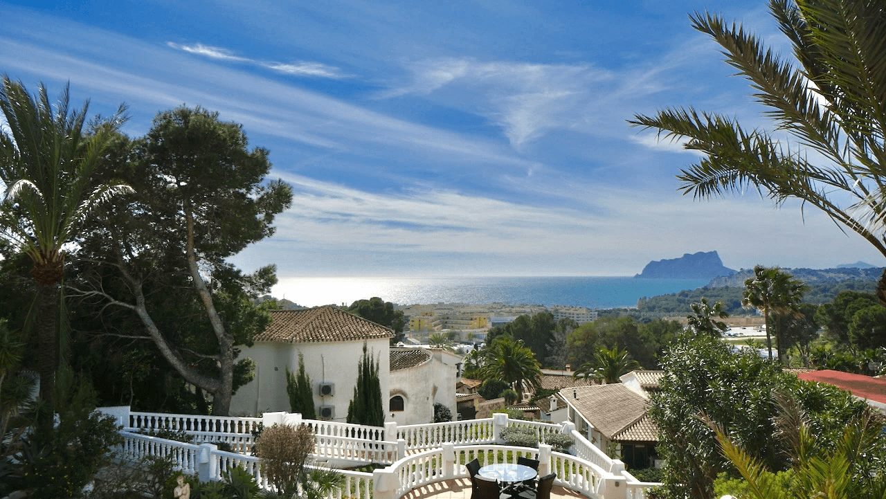 Villas en venta en Moraira