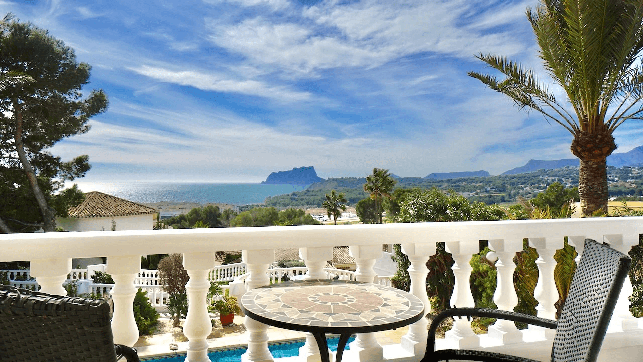 Villas en venta en Moraira