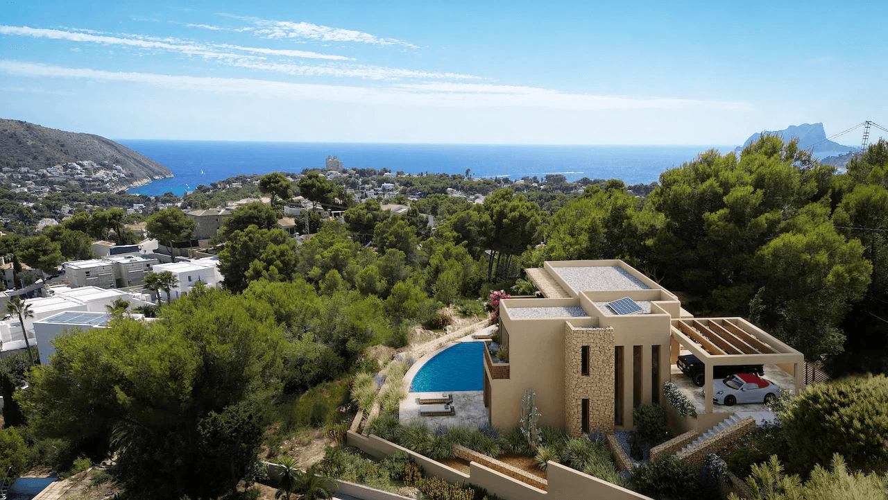 Villas en venta en Moraira