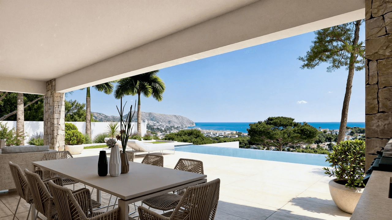 Villas en venta en Moraira