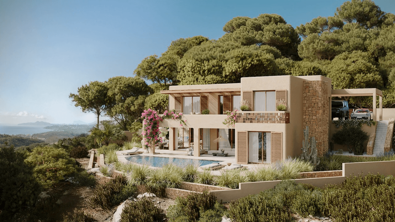 Villas en venta en Moraira