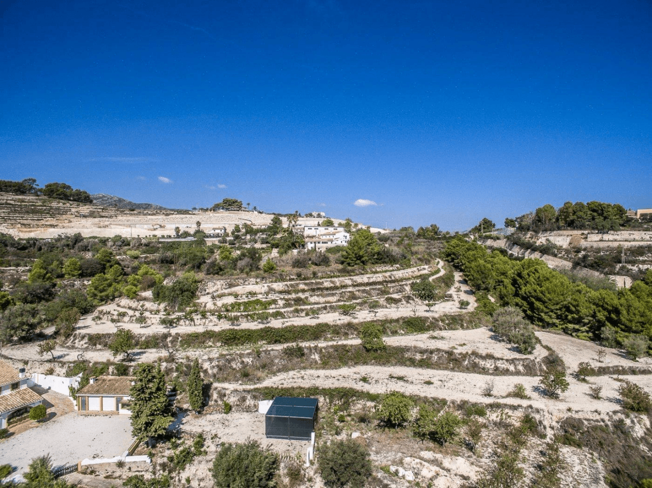 PARCELLE RUSTIQUE AVEC BELLE VUE OUVERTE À BENISSA
