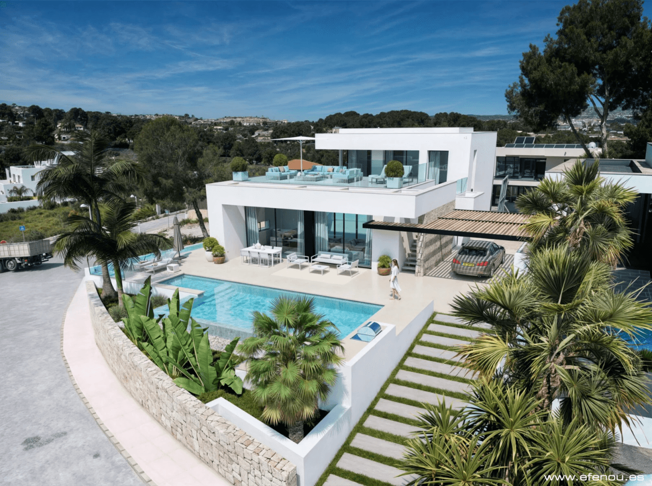 Villas en venta en Moraira