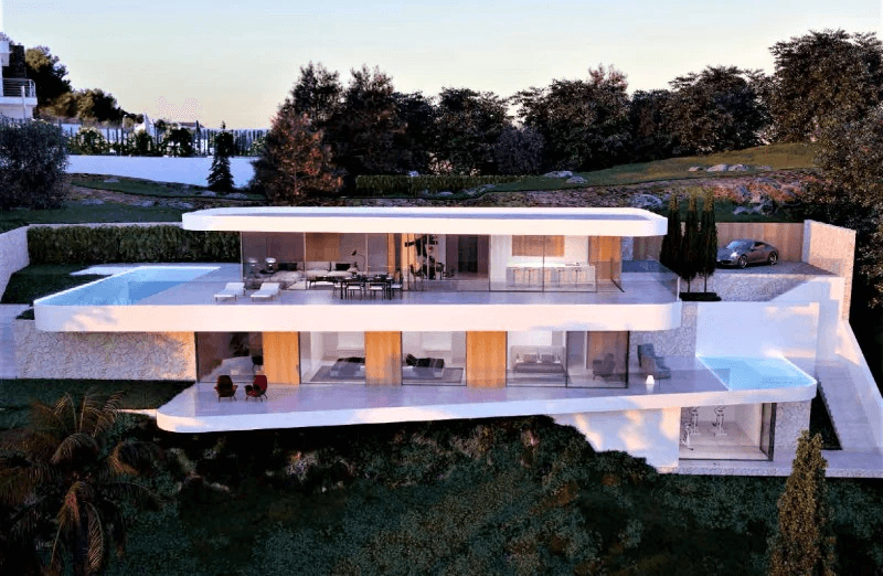 Villas en venta en Moraira