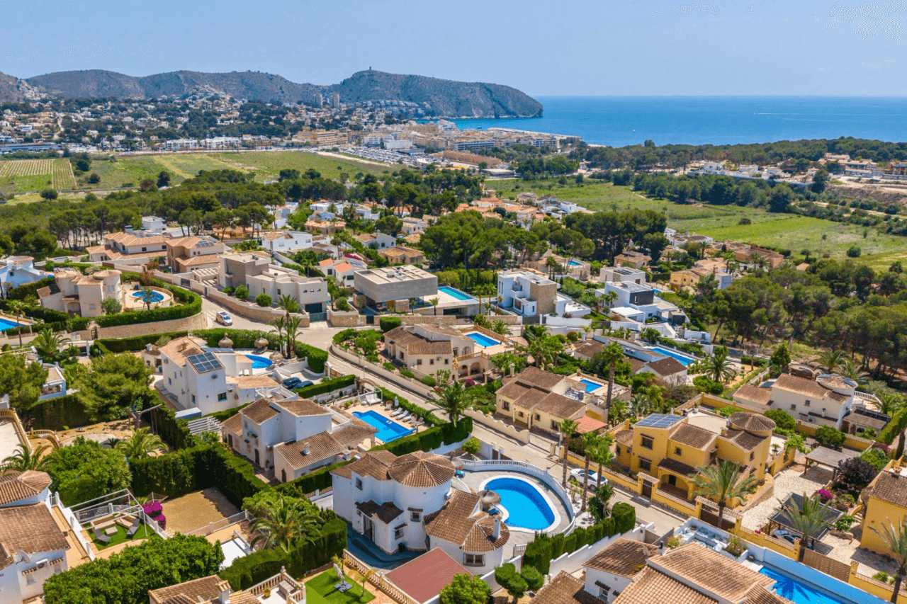 Villas en venta en Moraira