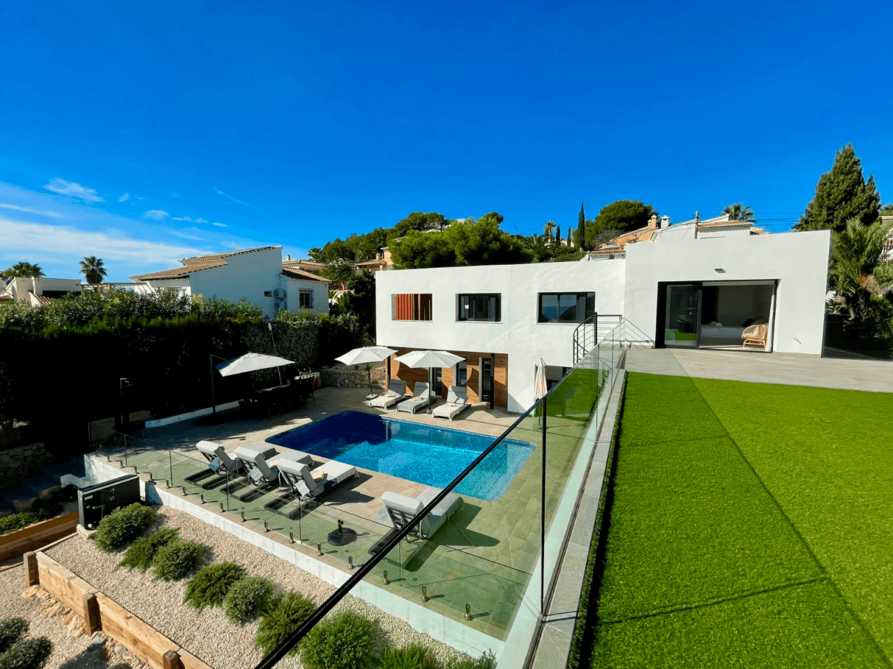 Villas en venta en Moraira