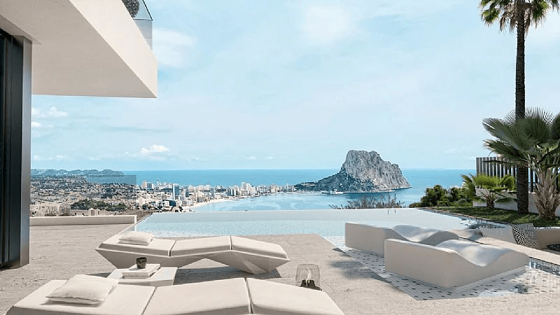 Villas en venta en Calpe