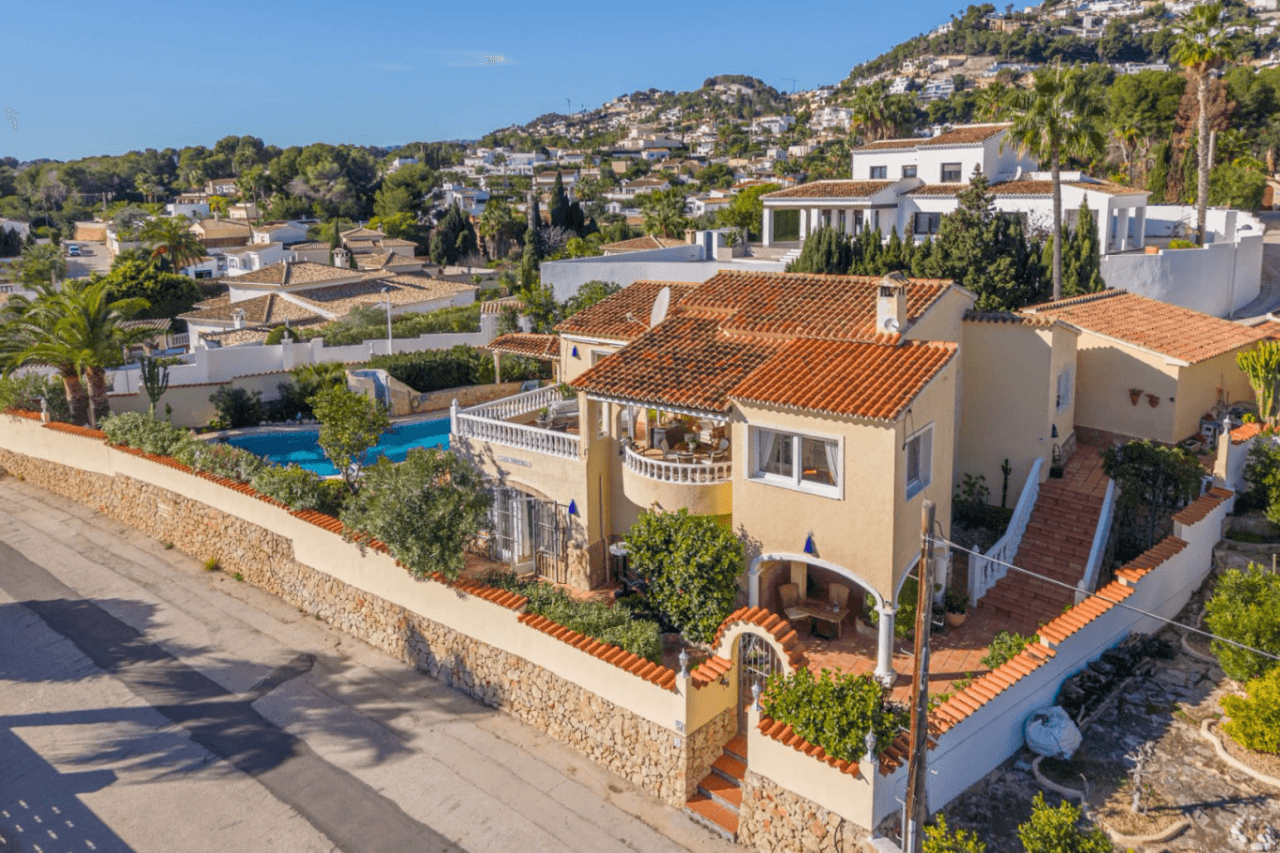 Villas en venta en Moraira