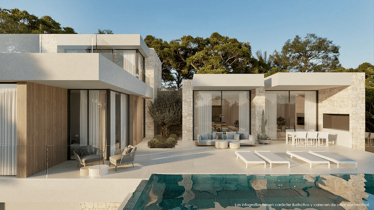 Villas en venta en Moraira