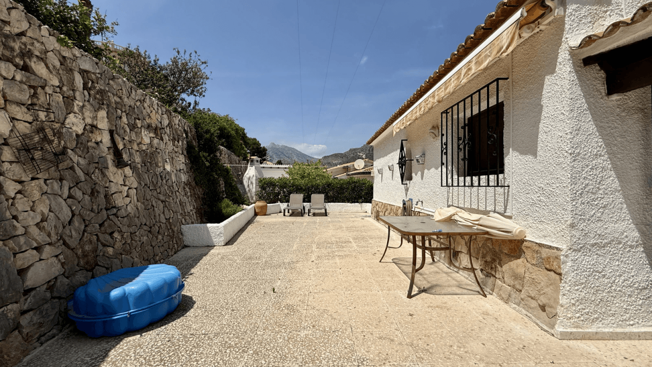 Villa mit Meerblick in ausgezeichneter Lage in Calpe