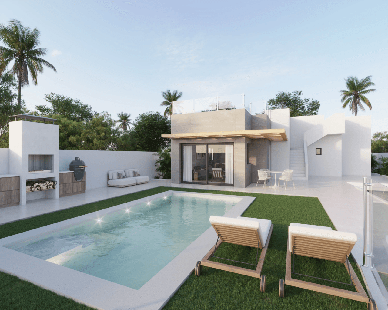 Superbe villa neuve avec piscine à Polop