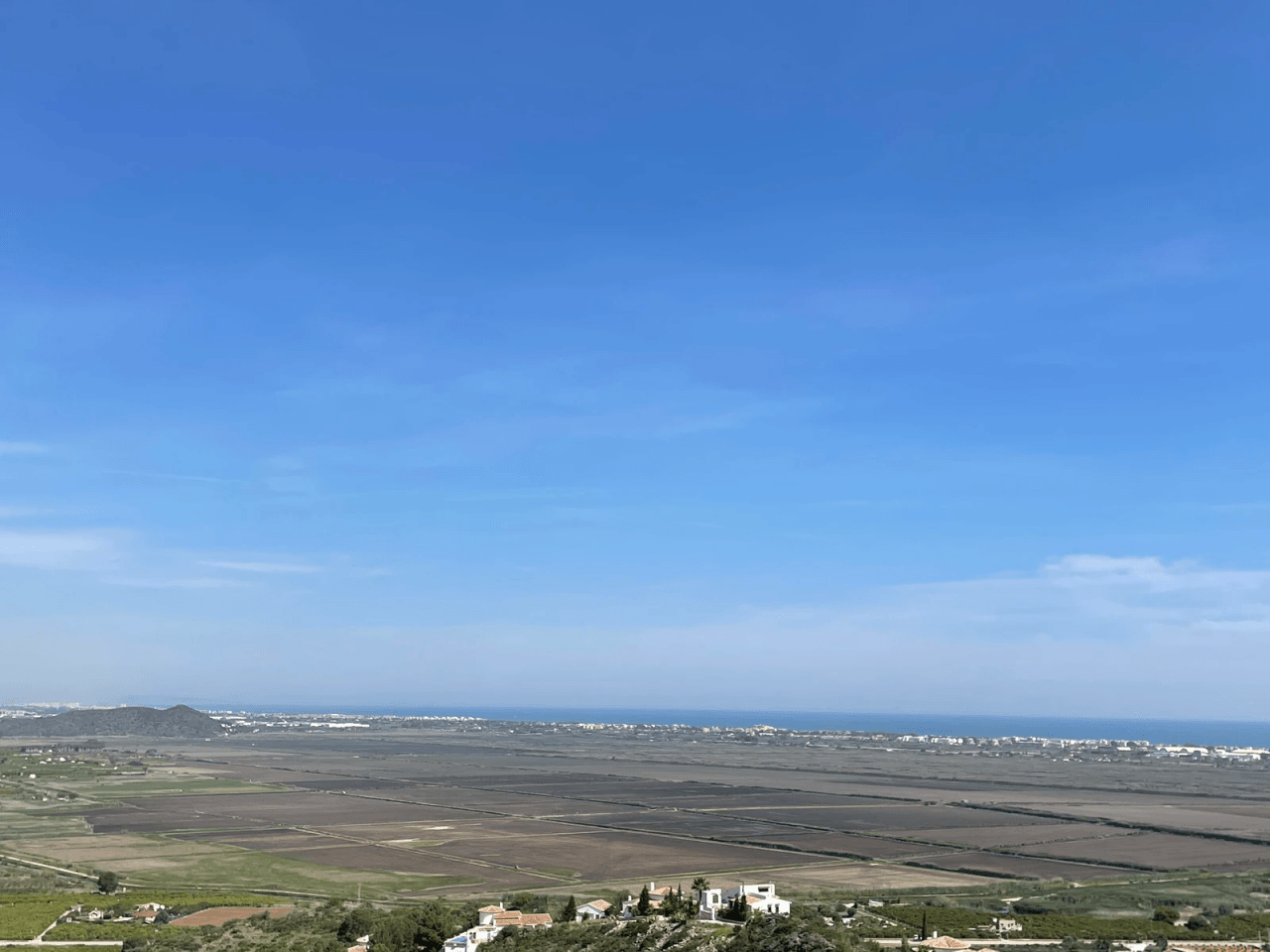 Grundstück mit Panorama Meerblick am Monte Pego