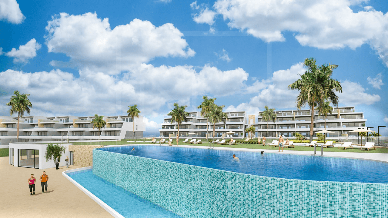 Apartamentos a estrenar de 2 dormitorios en venta en Finestrat