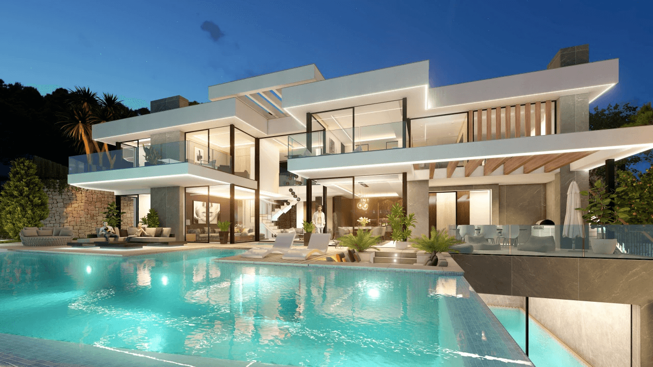 Villa de 5 chambres, 7 salles de bains à vendre Calpe