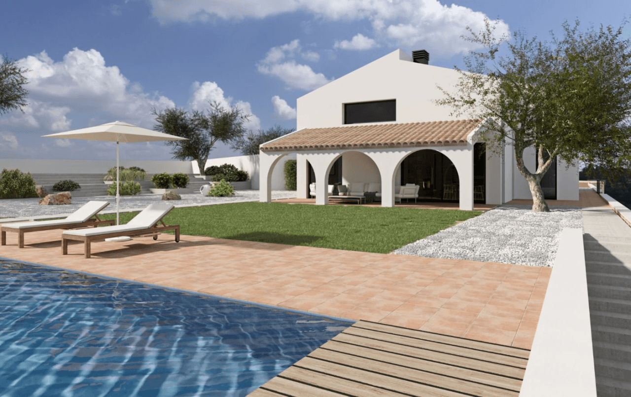NOUVELLE CONSTRUCTION D’UNE FINCA SUR UN ENDROIT UNIQUE A MORAIRA