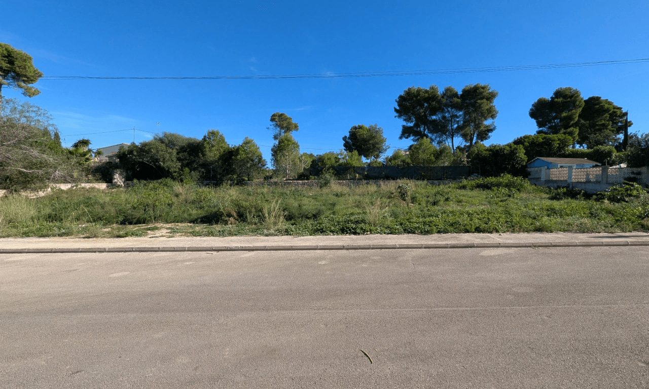 Grundstück in Javea