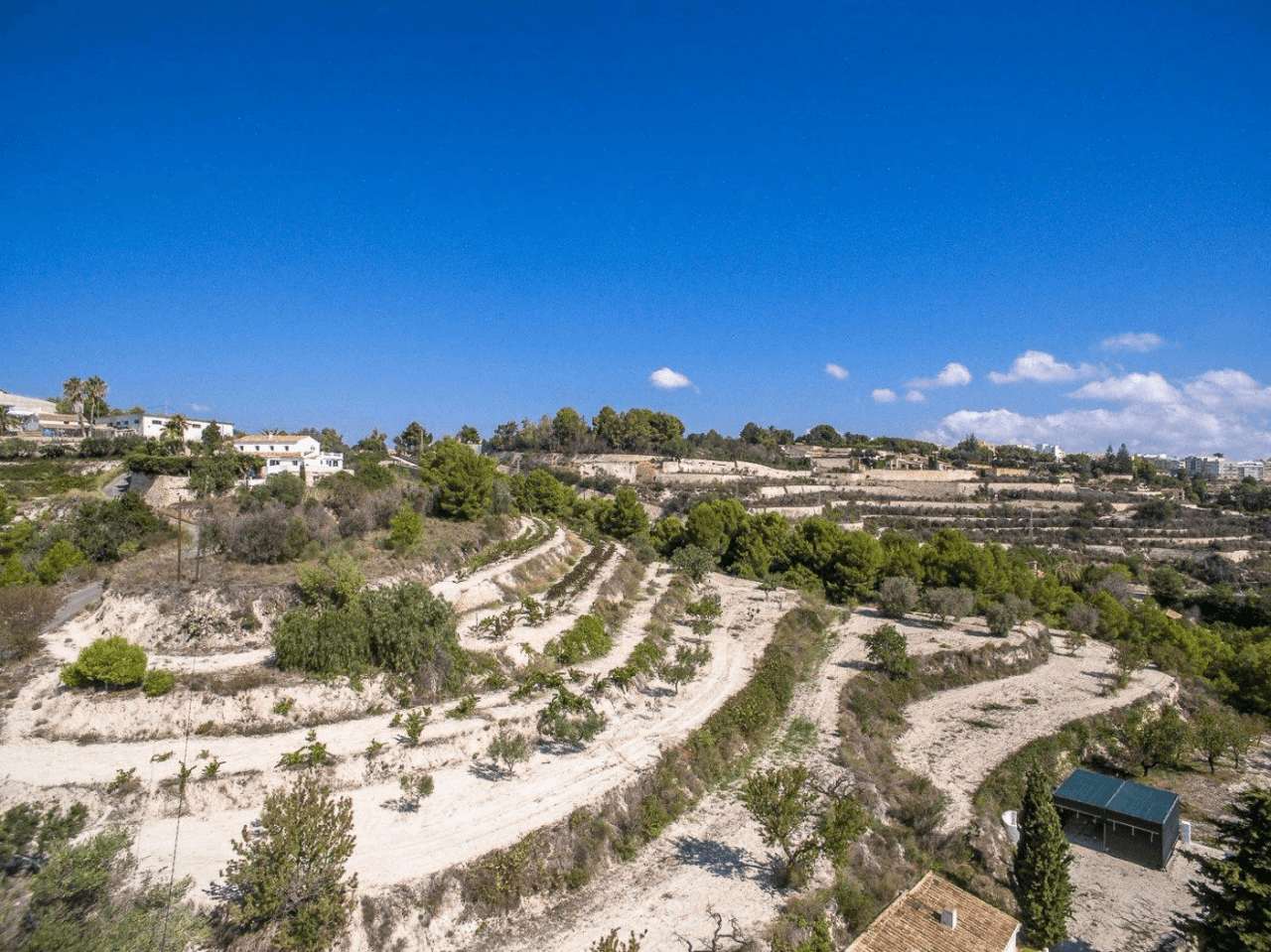 RUSTIKALES GRUNDSTÜCK MIT SCHÖNER OFFENER BLICK IN BENISSA
