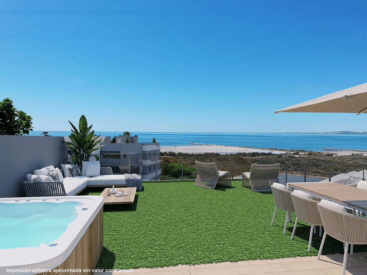 Penthouse à la vente à Santa Pola