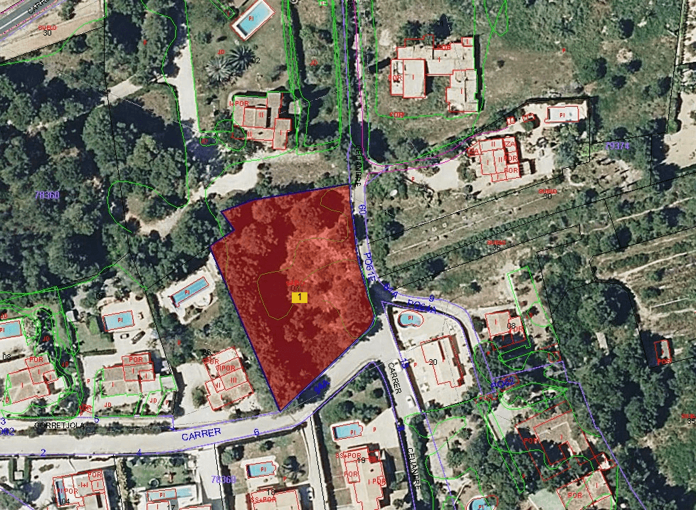 Terrain à la vente à Jávea / Xàbia