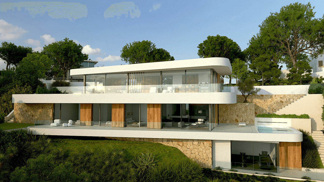 Villa for sale in Moraira