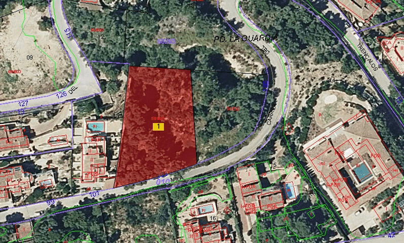 Terrain à la vente à Jávea / Xàbia