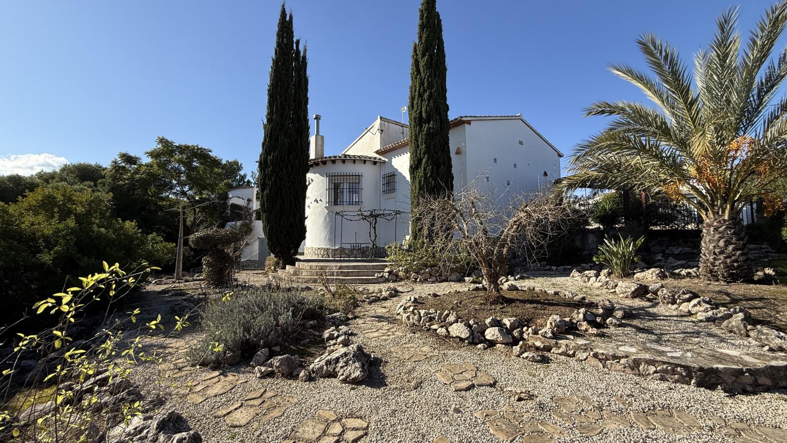 WD-500602 - Single Storey Sunny House on Monte Pego with Pool and Terrace