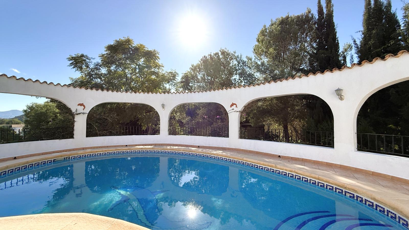 WD-500602 - Single Storey Sunny House on Monte Pego with Pool and Terrace