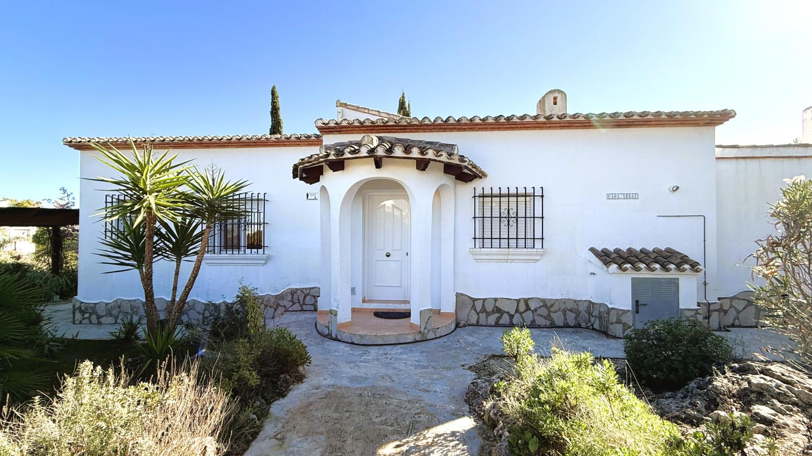 WD-500602 - Single Storey Sunny House on Monte Pego with Pool and Terrace