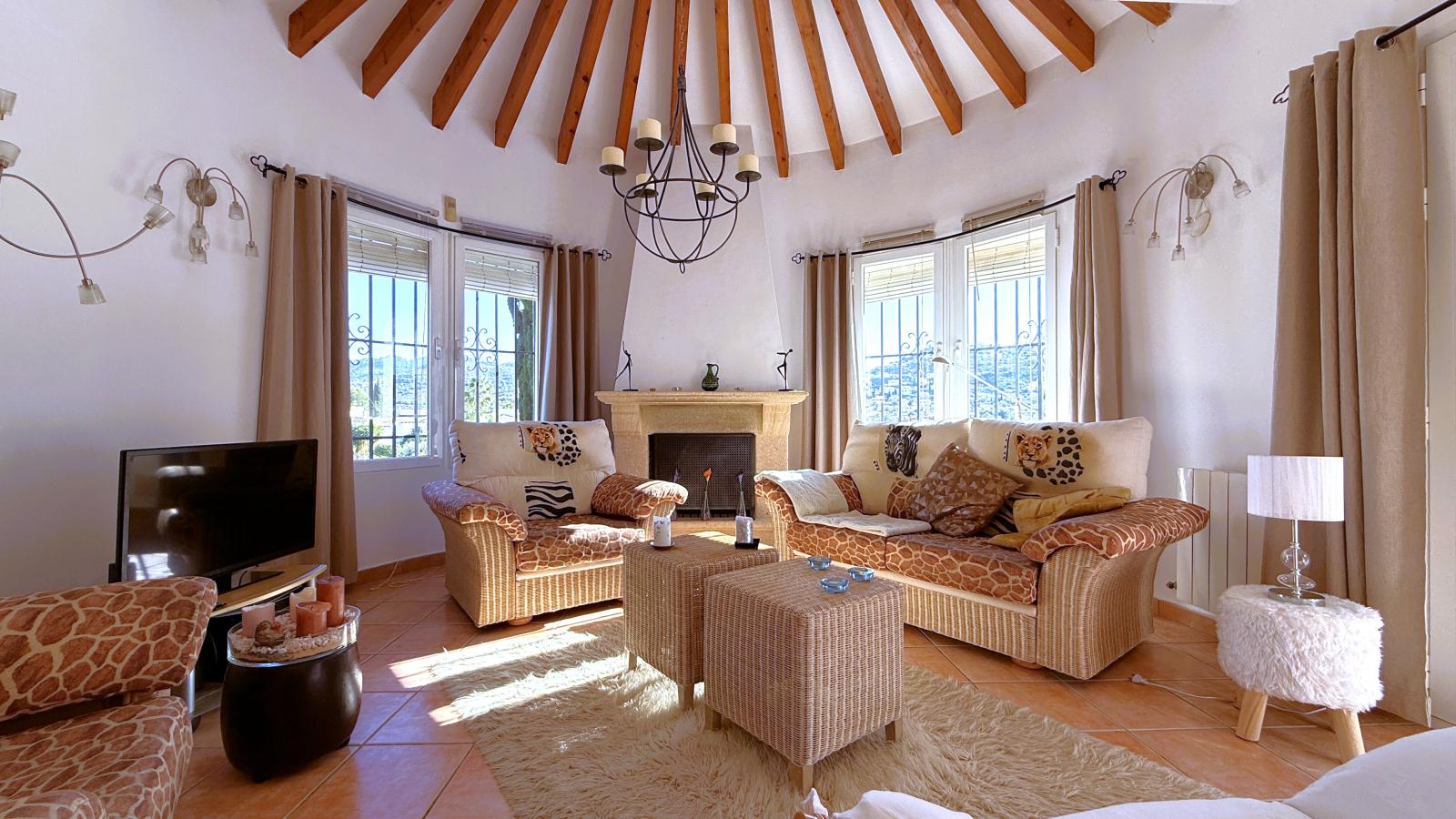 WD-500602 - Single Storey Sunny House on Monte Pego with Pool and Terrace