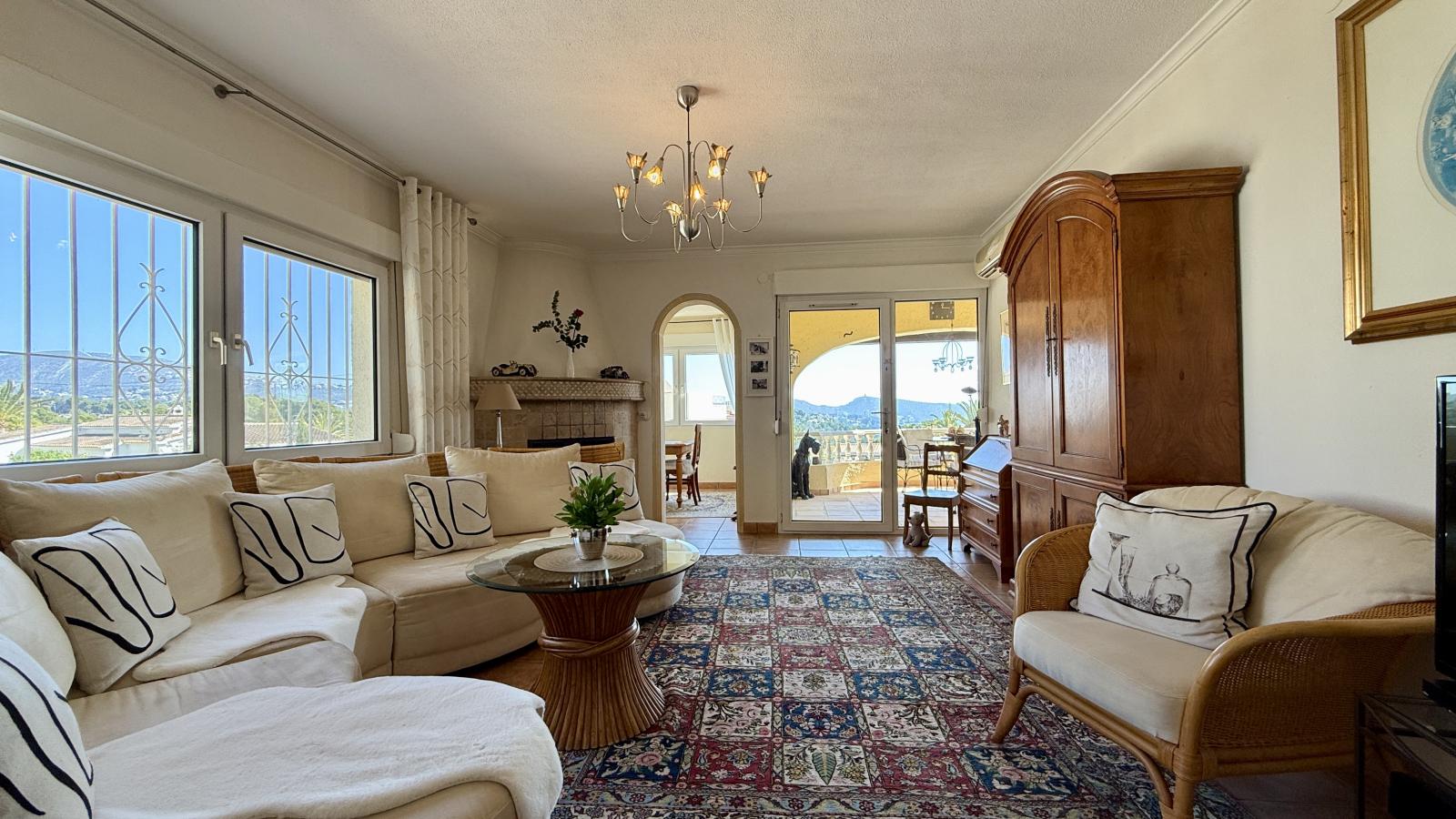 AS333969 - Villa de ensueño con vistas al mar y mucho sol en Moraira