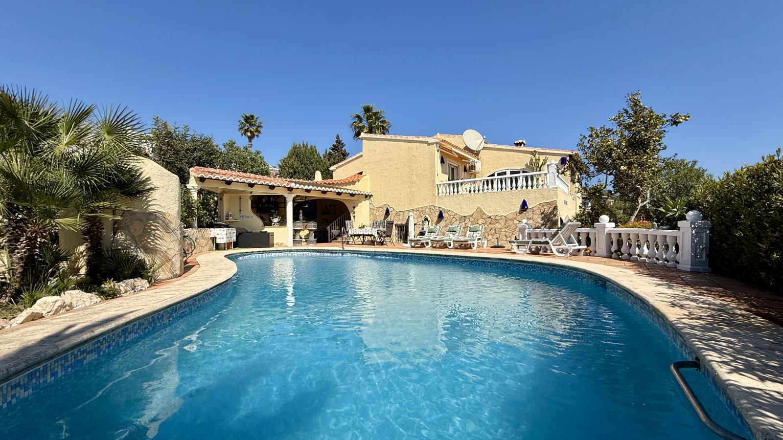 AS333969 - Villa de ensueño con vistas al mar y mucho sol en Moraira