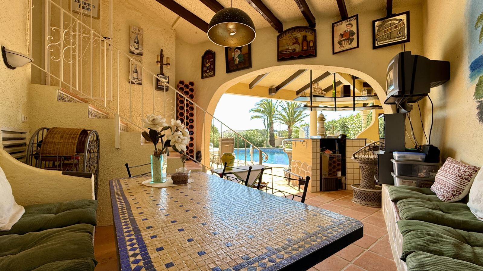 AS333969 - Villa de ensueño con vistas al mar y mucho sol en Moraira
