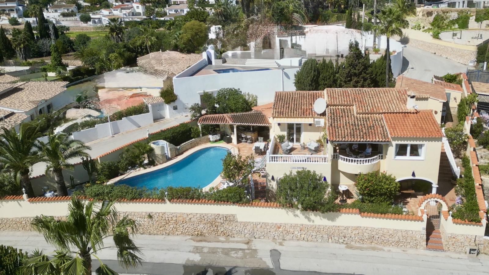 AS333969 - Villa de ensueño con vistas al mar y mucho sol en Moraira